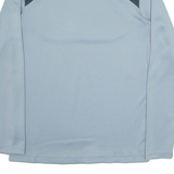 NIKE GOLF Performance Mens Sweatshirt Grey 1/4 Zip S