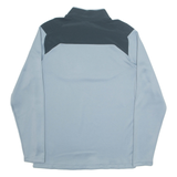 NIKE GOLF Performance Mens Sweatshirt Grey 1/4 Zip S