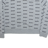 DKNY Cropped Womens Sweatshirt Grey L
