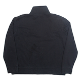 NAUTICA Mens Sweatshirt Black 1/4 Zip XL