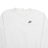 NIKE Womens Sweatshirt Grey M