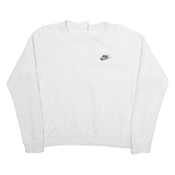 NIKE Womens Sweatshirt Grey M