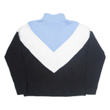 FILA Mens Sweatshirt Black 1/4 Zip XL