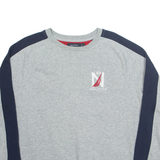 NAUTICA Mens Sweatshirt Grey M