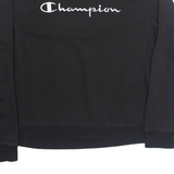 CHAMPION Mens Sweatshirt Black L
