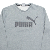 PUMA Mens Sweatshirt Grey S
