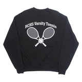 CHAMPION RCHS Varsity Tennis Jaguars Mens Sweatshirt Black USA M