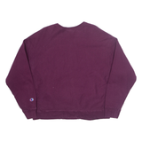 CHAMPION REVERSE WEAVE Womens Sweatshirt Purple 2XL