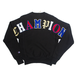 CHAMPION REVERSE WEAVE Mens Sweatshirt Black XS