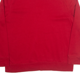 NAUTICA Mens Sweatshirt Red 1/4 Zip XL