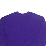 CHAMPION Womens Sweatshirt Purple XL