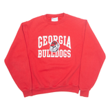 CHAMPION Georgia Bulldogs Mens Sweatshirt Red USA S