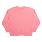 ADIDAS Oversized Womens Sweatshirt Pink UK 6