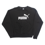 PUMA Mens Sweatshirt Black M