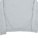 NIKE Womens Sweatshirt Grey 1/4 Zip XS