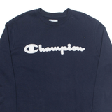 CHAMPION Mens Sweatshirt Blue M