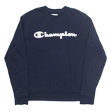 CHAMPION Mens Sweatshirt Blue M