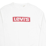 LEVI'S Mens Sweatshirt White M