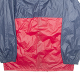 ADIDAS Mens Windbreaker Jacket Red S