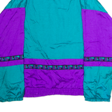 AVIA Mens Shell Jacket Blue Nylon Colourblock M