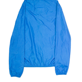 YOUR TURN Mens Rain Jacket Blue Hooded M