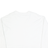 LEVI'S Cropped Womens Sweatshirt White M