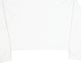 LEVI'S Cropped Womens Sweatshirt White M