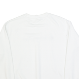CHAMPION Womens Sweatshirt White S