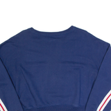 CHAMPION Cropped Womens Sweatshirt Blue S