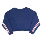 CHAMPION Cropped Womens Sweatshirt Blue S