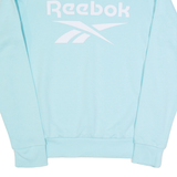 REEBOK Mens Sweatshirt Blue S
