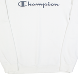 CHAMPION Mens Sweatshirt White M