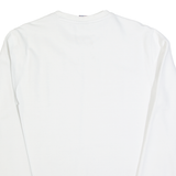 CHAMPION Mens Sweatshirt White M
