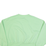 ADIDAS Cropped Womens Sweatshirt Green UK 12