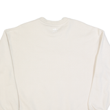 ADIDAS Womens Sweatshirt Beige UK 12