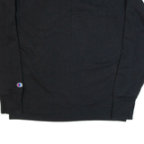 CHAMPION Mens Sweatshirt Black L