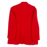 ROMA Womens Blazer Coat Red S
