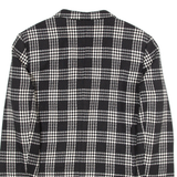 Womens Blazer Coat Black Gingham UK 16