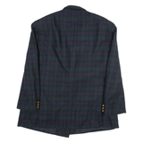 Womens Blazer Coat Green Check M