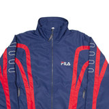 FILA Womens Track Jacket Blue M