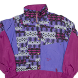 TRIUMPH INTERNATIONAL Womens Pullover Jacket Purple Crazy Pattern 2XL