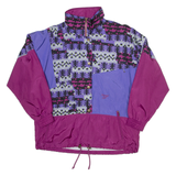 TRIUMPH INTERNATIONAL Womens Pullover Jacket Purple Crazy Pattern 2XL