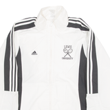 ADIDAS Mesh Lined Lewis University Mens Shell Jacket White M