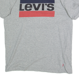 LEVI'S Mens T-Shirt Grey M