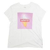 LEVI'S Ice Cream Mens T-Shirt White L