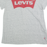LEVI'S Womens T-Shirt Grey S