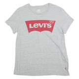 LEVI'S Womens T-Shirt Grey S