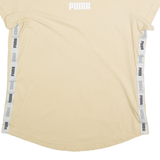 PUMA Womens T-Shirt Beige M