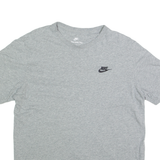 NIKE Mens T-Shirt Grey M