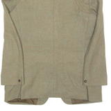 JONELLE Mens Blazer Jacket Green Tweed Wool M